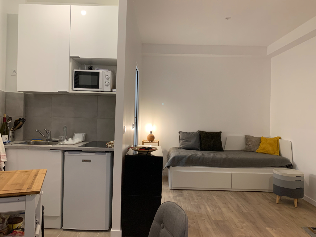 Pièce de vie d'un bien proposé à la location par Les Toits de Boulogne